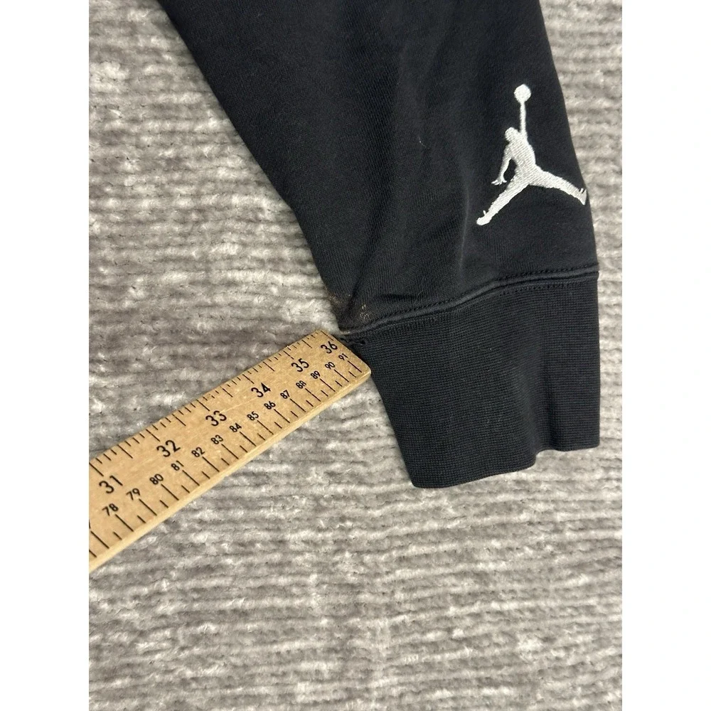 NIKE Air Jordan Sport DNA Black Fleece Pullover Hoodie Men's Size Large